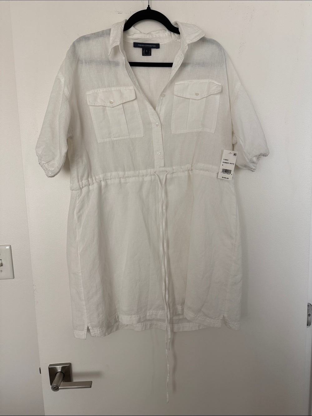NWT French connection white dress